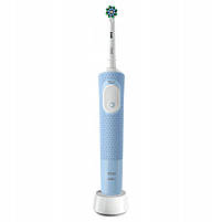 Електрична зубна щітка Oral-B Vitality Pro D103 Голуба + додатки, фото 2