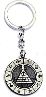 Брелок Gravity Falls Bill Cipher Гравіті Фолз Білл Шифр CH GF BS 4