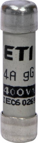 Запобіжник ETI CH 8Х32 4А 2610003 (2651003), фото 1