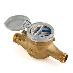 Лічильник холодної води 3/4" MNK-RP-N Ду 20 L=190мм мокрохідний з захищеними роликами Zenner (Німеччина)