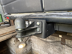 Фаркоп Nissan Interstar 1998-2010 (Нісан Інтерстар) без підрізу бампера