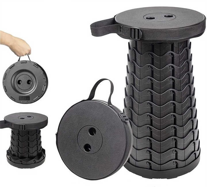 Складаний стілець Telescopic stool (розкладний телескопічний стілець), фото 1