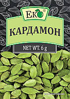 Спеції та прянощі ЕКО Кардамон 6г