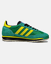 Жіночі Кросівки Adidas SL 72 RS Green Yellow / Адідас СЛ 72 РС Зелені з Жовтим, фото 4
