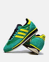 Жіночі Кросівки Adidas SL 72 RS Green Yellow / Адідас СЛ 72 РС Зелені з Жовтим, фото 6