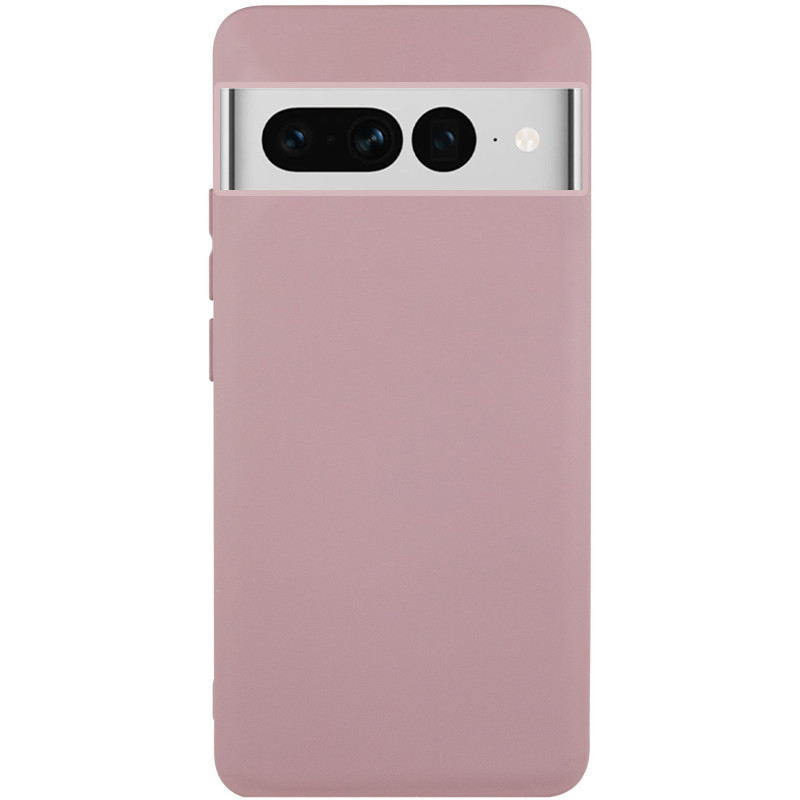 Чохол TPU GETMAN Liquid Silk для Google Pixel 7 Pro Рожевий / Pink Sand, фото 1