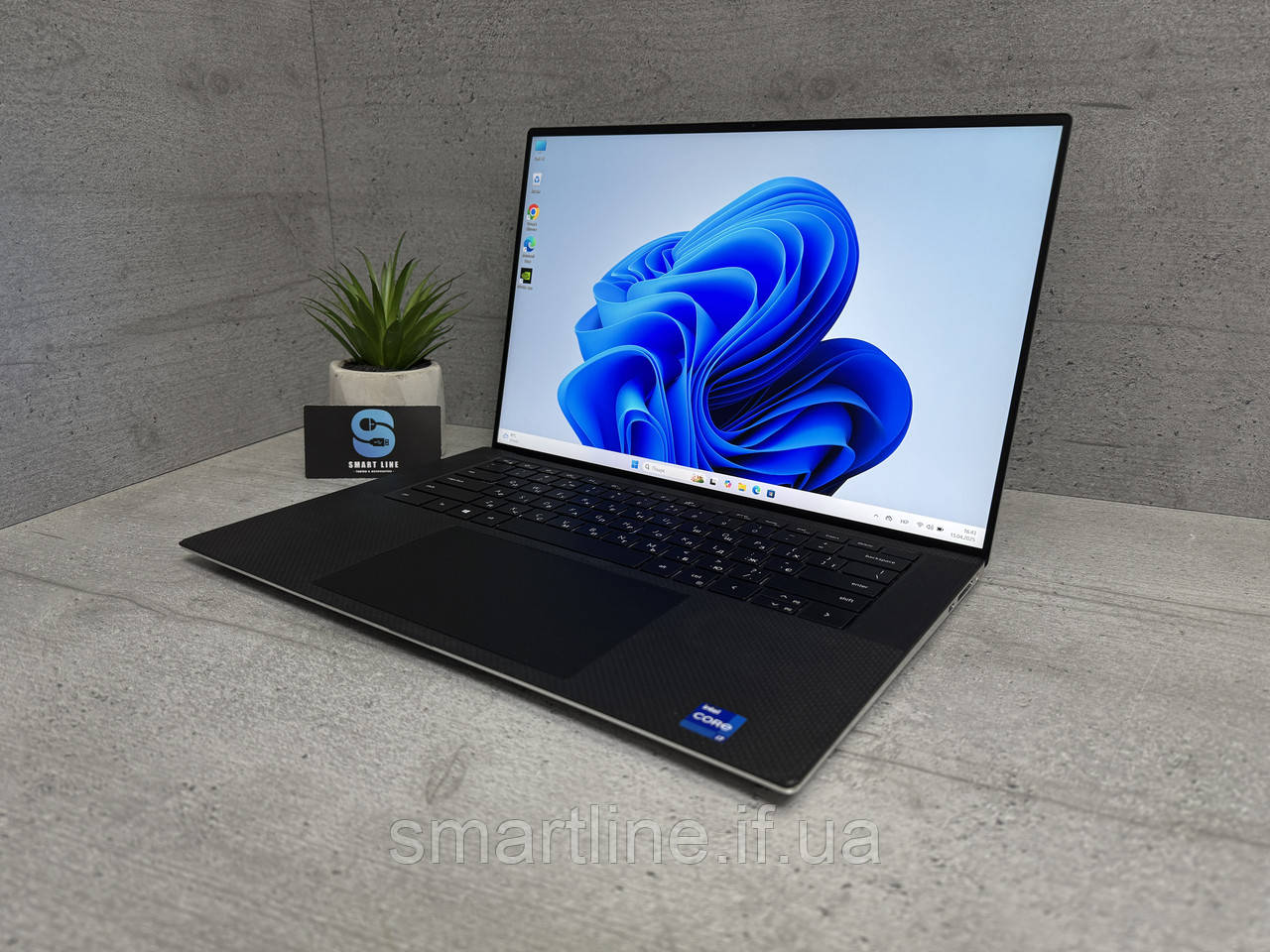 Nvidia Потужний ноутбук Dell XPS 15 9510 i7-11800H RTX 3050 Ti 15.6" 1tb ssd