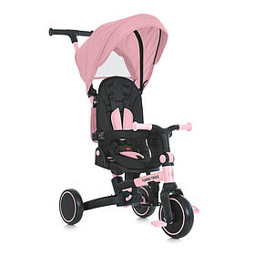 Велосипед триколісний «TURBOTRIKE» MT1036 pink трансформер 4 в 1 складний