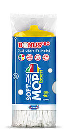 Моп для швабри з віскози Bonus B955 SoftMop Expert Жовтий