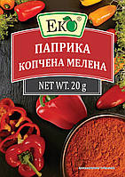 Спеції та прянощі ЕКО Паприка копчена мелена 20г