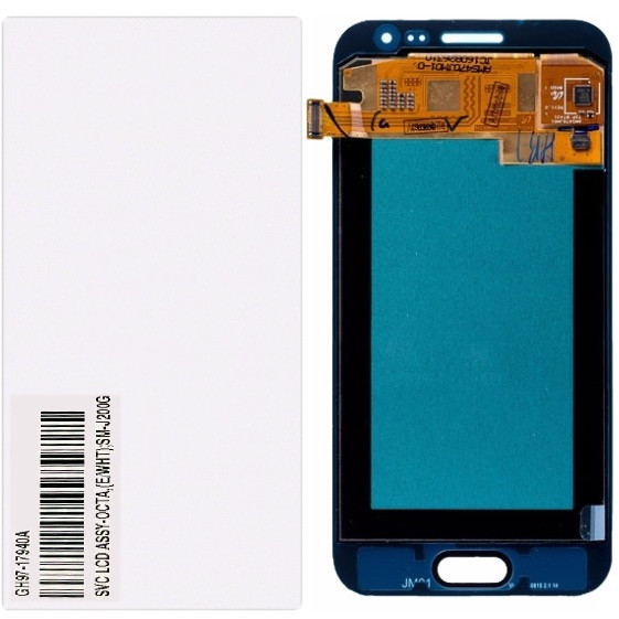 Дисплей Samsung J200 Galaxy J2 /J200F білий, Amoled, оригінал, сервісна упаковка, GH-9717940A, фото 1