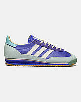 Жіночі Кросівки Adidas SL 72 OG Semi Cobalt Blue White / Адідас СЛ 72 ОГ Семи Кобальт Сині з Білим, фото 3