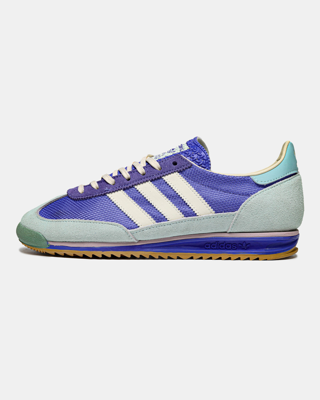Жіночі Кросівки Adidas SL 72 OG Semi Cobalt Blue White / Адідас СЛ 72 ОГ Семи Кобальт Сині з Білим