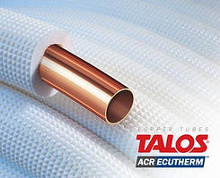 Дюймова мідна труба в ізоляції Talos ACR Ecutherm
