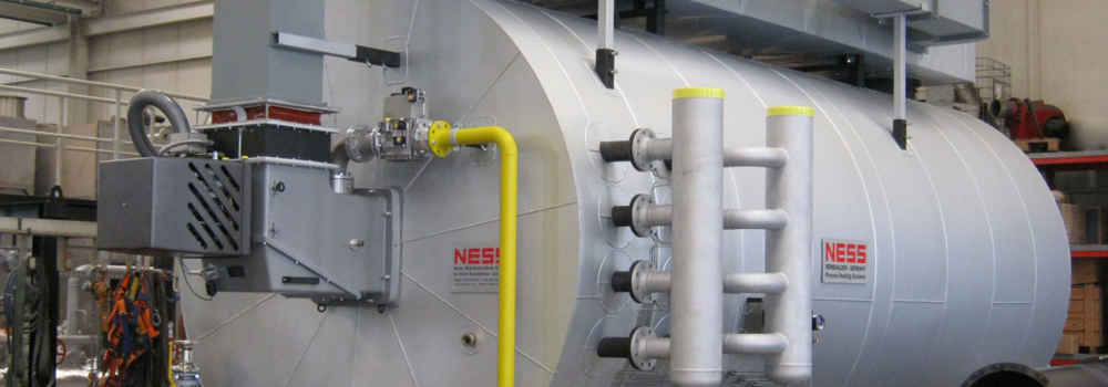 Газові термомасляні установки NESS ThermoOil Gas (серія WEH / WEV)