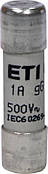 Запобіжник ETI CH 10Х38 1 А 2620000 (2651012)