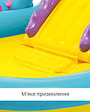 Дитячий надувний басейн "Dinoland" з гіркою та фонтанчиком Intex 57135, фото 8