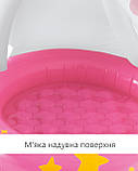 Дитячий надувний басейн з накриттям "Unicorn" Intex 58438, фото 5