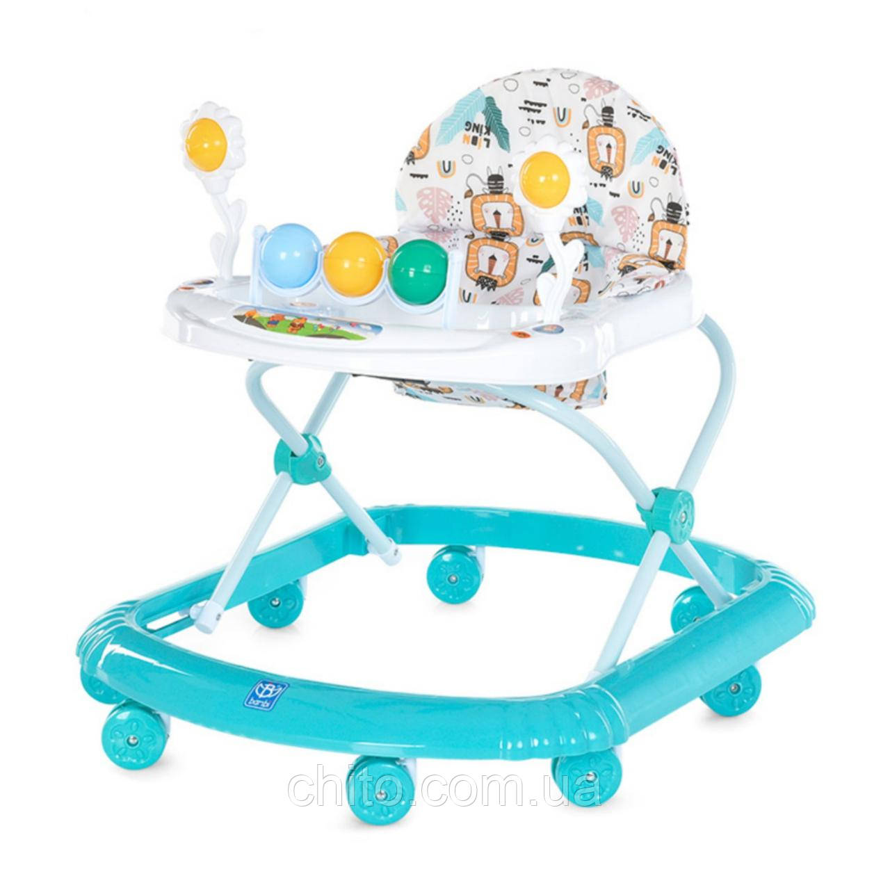 Ходунки «Bambi»M 5033 light blue