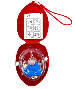 Маска для штучної вентиляції легень в пластиковому кейсі