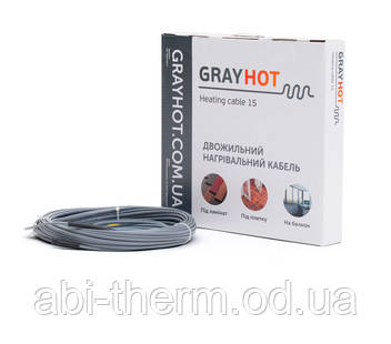Кабель GrayHot 18.5м 273-Вт 178-Ом, фото 1