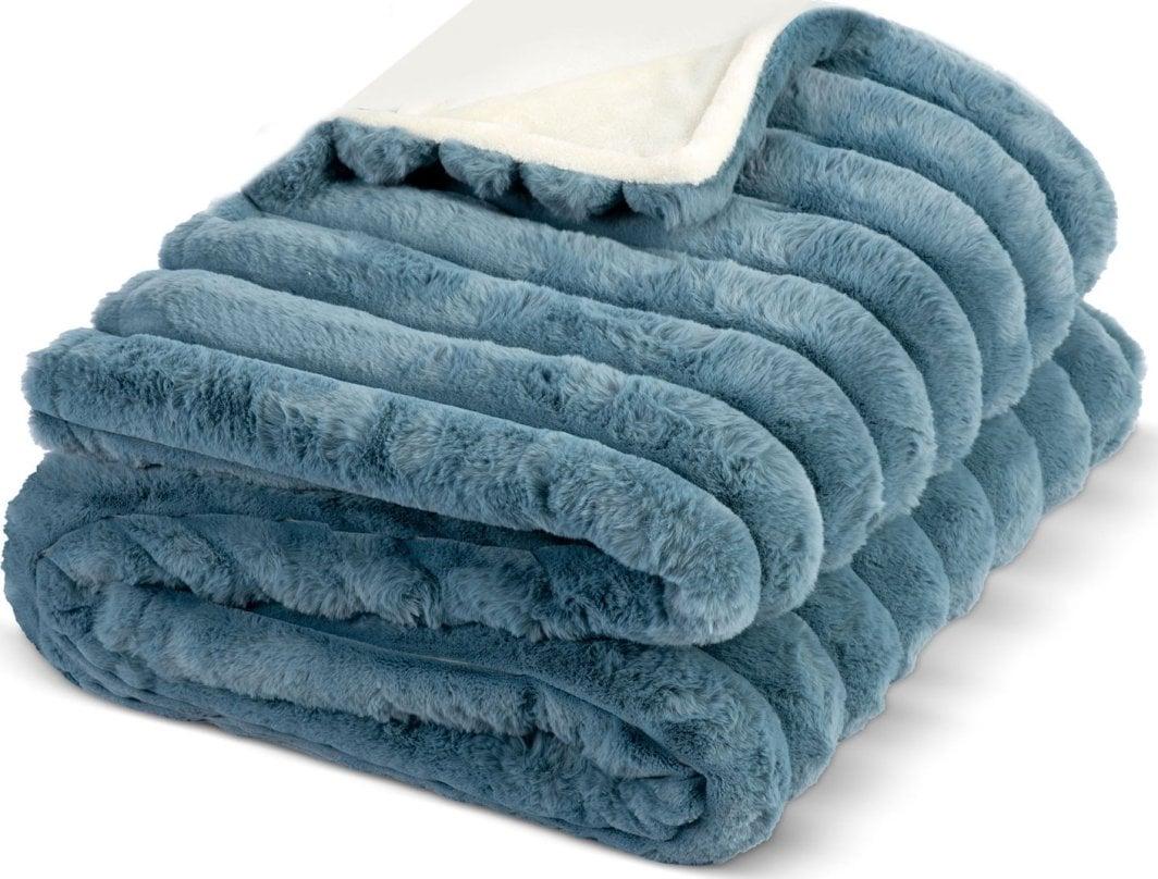 Електроковдра BD-963 Плюшева 180x160см Двомісна 10 Режимів 160 Вт Таймер 10 год