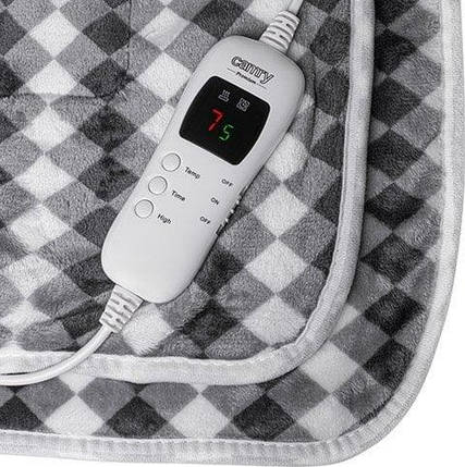 Електроковдра CAMRY CR7418 SUPER SOFT 160x180см 7 Режимів Таймер РК Пульт 120 Вт, фото 3