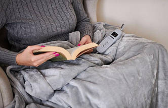 Електроковдра Nedis Single Warmener Біла 80x150см 3 Режими Термозахист Поліестер Можна Прати, фото 5