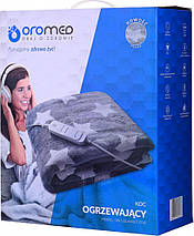 Утеплююча флісова ковдра oromed large 130х180 см із зірочками, фото 6