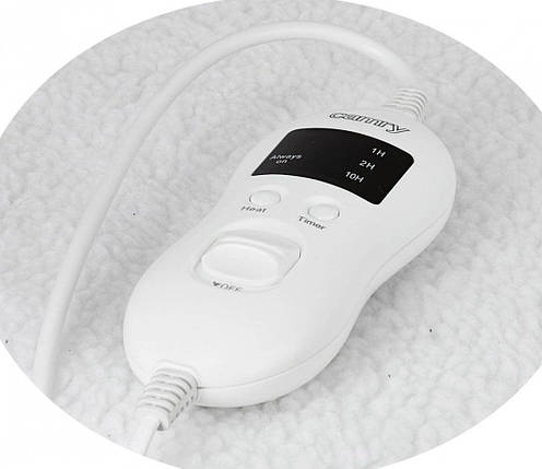 Електропідковдра Camry CR 7422 100x160см Односпальна 8 Режимів Таймер 85 Вт, фото 3