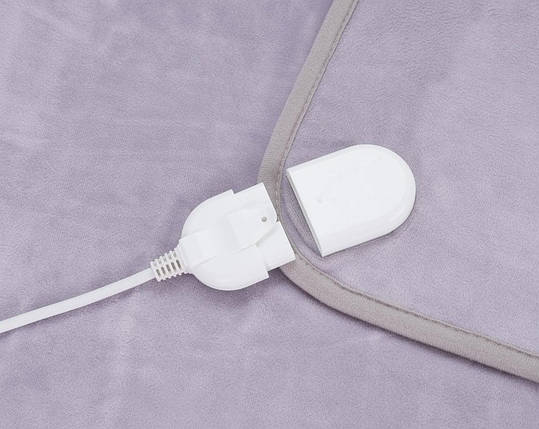 Електропідковдра Adler AD 7425 80x150см Односпальна 4 Режими Фліс 60 Вт, фото 3