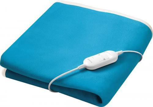 Електроковдра Sencor SUB 181BL Блакитна 80x150см Односпальна 2 Режими Фліс 60 Вт, фото 2