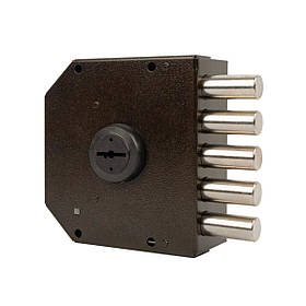 Замок накладний Comit CТ0651 5-риг сувальдний 5кл