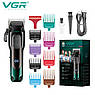 Машинка для стрижки VGR Professional V-013-GR Green, фото 3
