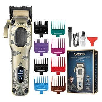 Машинка для стрижки VGR Professional V-027 Gold
