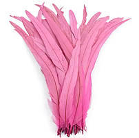 Перо півень, ширина 2,5 см, колір Lt rose, 1 шт.
