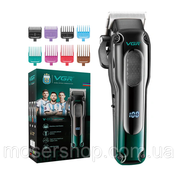 Машинка для стрижки VGR Professional V-013-GR Green