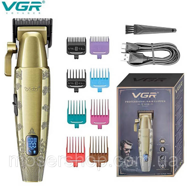 Машинка для стрижки VGR Professional V-036 Gold