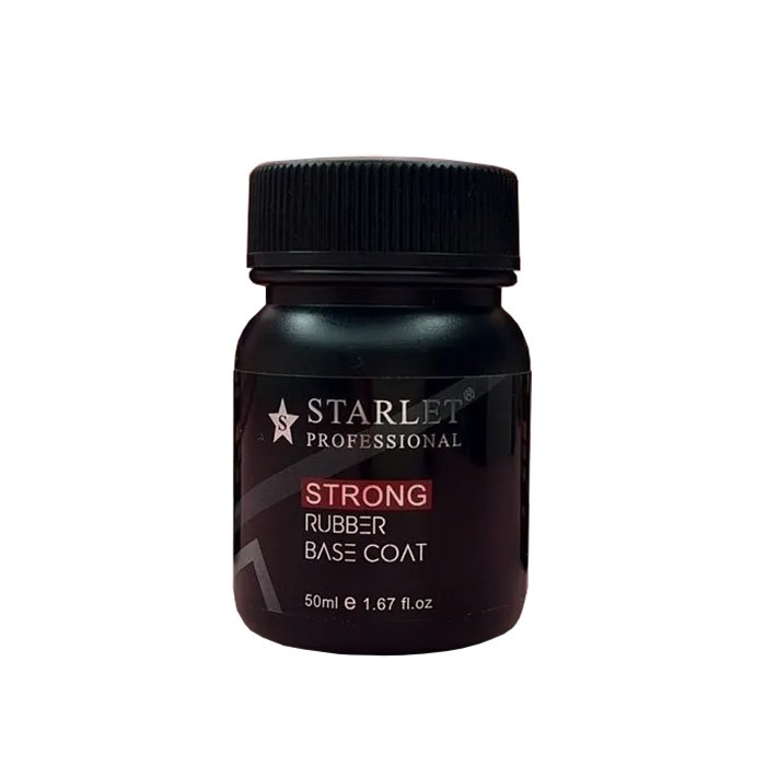 Каучукове базове покриття Starlet Professional Strong Rubber Base Coat, 50 мл