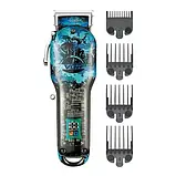 Машинка для стрижки VGR Professional Transparent Blue (V-685), фото 4