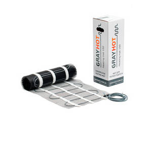Gray Hot Mat 150  0.6 м² (1,2*0,5) 92-Вт 529-Ом