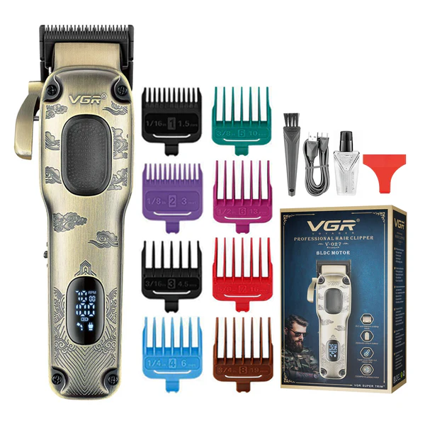 Машинка для стрижки VGR Professional V-027 Gold