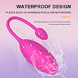 Віброяйцо Rose Jump Egg App, фото 3