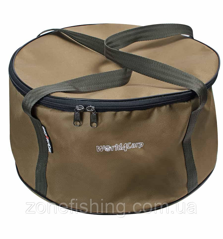 М'яке відро для прикорму з кришкою World4Carp Soft Bucket 25 л