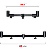 Набір стійок із телескопічними буз барами World4Carp Stand Kit Universal MAX 4, фото 7