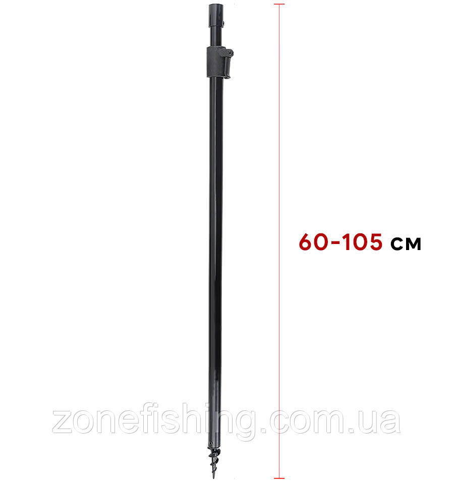 Стійка World4Carp телескопічна гвинтова 60-105 cm
