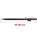 Стійка World4Carp телескопічна гвинтова 60-105 cm, фото 2