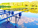 Набір стійок із телескопічними буз барами World4Carp Stand Kit Universal MAX 4, фото 10