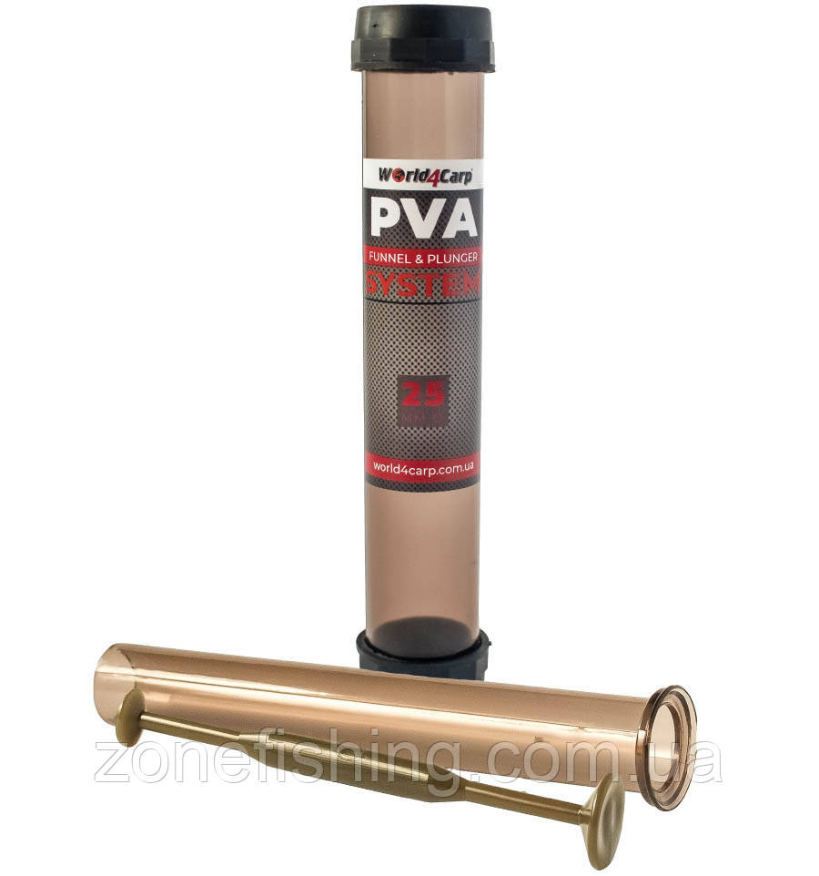 ПВА система з плунжером у тубусі World4Carp PVA System, фото 1