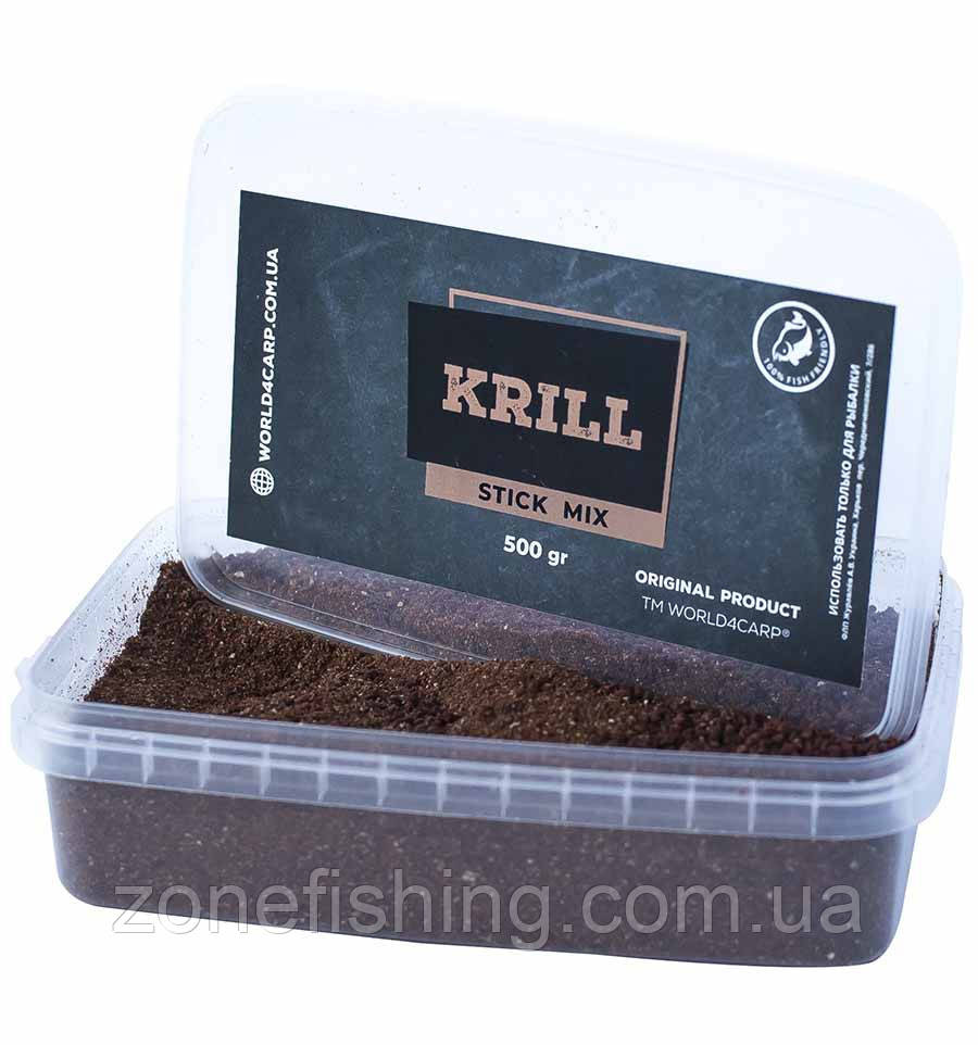 Стик мікс KRILL World4Carp готовий до застосування 500 г